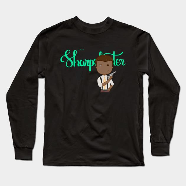 The Sharpshooter 2 Long Sleeve T-Shirt by am2c